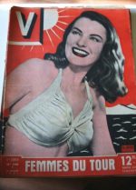 Vintage Magazine 1947 Ella Raines