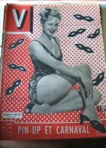 Vintage Magazine 1947 Virginia Mayo