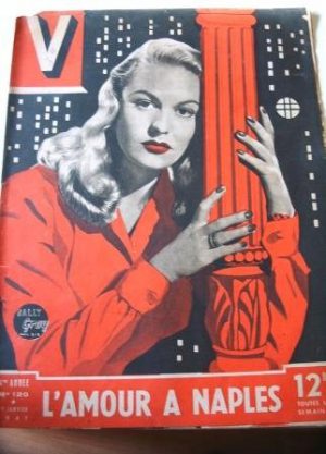 Vintage Magazine 1947 Sally Gray
