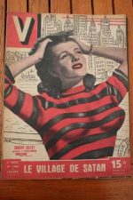 Vintage Magazine 1947 Corinne Calvet