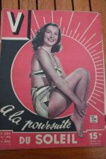 Vintage Magazine 1948 Audrey Young