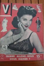Vintage Magazine 1948 Kathryn Grayson