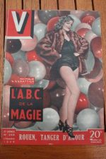 Vintage Magazine 1949 Nathalie Nattier
