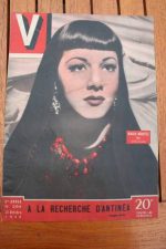 Vintage Magazine 1949 Maria Montez
