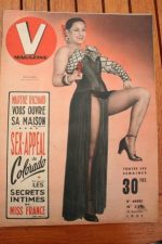 Vintage Magazine 1951 Irene Costa