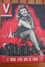 1946 Vintage V Magazine Pin-Up Jean David
