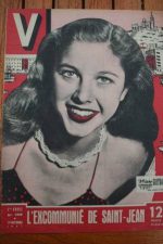 1947 Vintage V Magazine Pin-Up J David Andree Gueydan