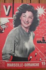 1948 Vintage V Magazine Pin-Up Jean David