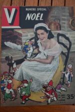 1948 Vintage V Magazine Pin-Up Jean David Maryse Paris