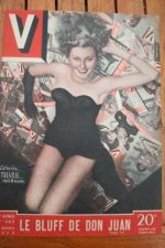 49 Vintage V Magazine Pin-Up J David Catherine Treville