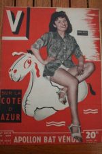 1949 Vintage V Magazine Pin-Up J David Claudine Dupuis