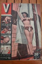 1949 Vintage V Magazine Pin-Up Jean David