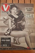 51 Vintage V Magazine Pin-Up David Dora Draves Cheetah