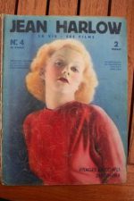 Original 1936 Vintage Magazine Jean Harlow