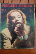 Orignal 1936 Vintage Magazine Marlene Dietrich