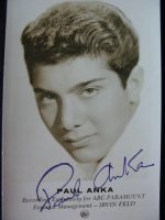 Vintage Postcard Paul Anka
