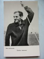Vintage Postcard Charles Aznavour