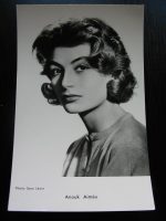 Vintage Postcard Anouk Aimee
