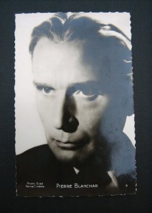 Vintage Postcard Pierre Blanchar