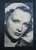 Vintage Postcard Mireille Ballin