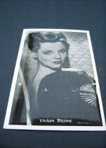 Vintage Postcard Vivian Blaine