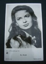 Vintage Postcard Eva Bartok