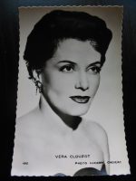 Vintage Postcard Vera Clouzot