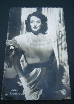 Vintage Postcard Joan Crawford