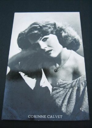Vintage Postcard Corinne Calvet