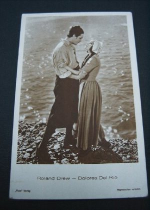 Vintage Postcard Dolores Del Rio Roland Drew