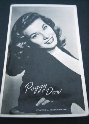 Vintage Postcard Peggy Dow