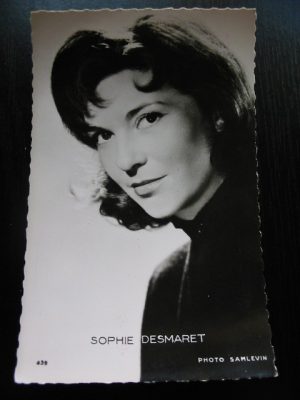 Vintage Postcard Sophie Desmarets