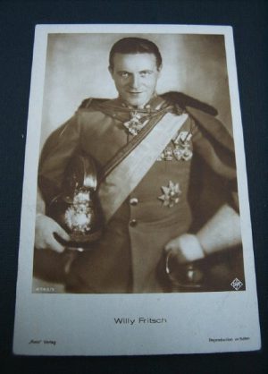 Vintage Postcard Willy Fritsch