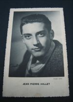 Vintage Postcard Jean Pierre Hallet