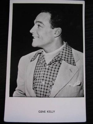 Vintage Postcard Gene Kelly