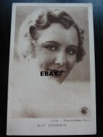 Vintage Postcard Kay Johnson