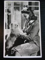 Vintage Postcard Joan Leslie