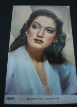 Vintage Color Postcard Dorothy Lamour