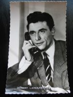Vintage Postcard Robert Lamoureux