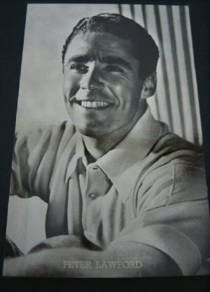 Vintage Postcard Peter Lawford