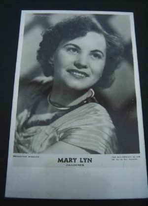 Vintage Postcard Mary Lyn