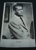 Vintage Postcard Alan Ladd