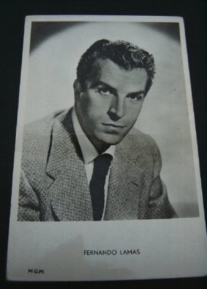 Vintage Postcard Fernando Lamas