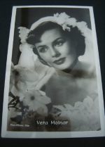 Vintage Postcard Vera Molnar