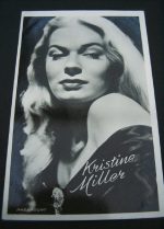 Vintage Postcard Kristine Miller