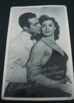 Vintage Postcard Ricardo Montalban Esther Williams