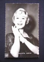 Vintage Postcard Giulietta Masina