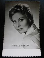 Vintage Postcard Michele Morgan