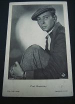 Vintage Postcard Carl Raddatz