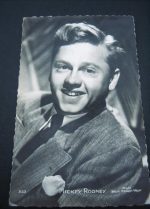 Vintage Postcard Mickey Rooney